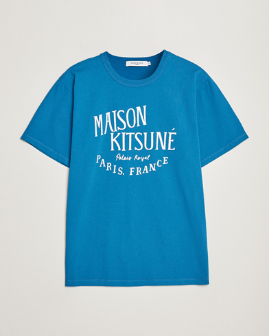 Men | Clothing | Maison Kitsuné | Palais Royal Classic T-Shirt Sapphire Blue