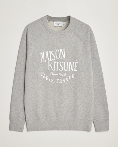 Men |  | Maison Kitsuné | Palais Royal Classic Sweatshirt Grey Melange