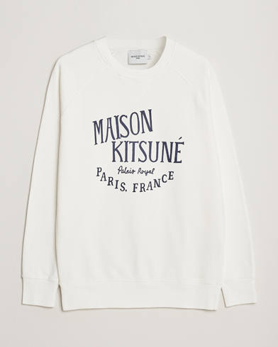 Men |  | Maison Kitsuné | Palais Royal Classic Sweatshirt Ecru