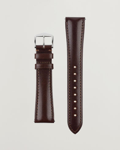Men |  | HIRSCH | Siena Tuscan Leather Watch Strap Brown