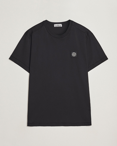 Men | Stone Island | Stone Island | Garment Dyed Jersey T-Shirt Black