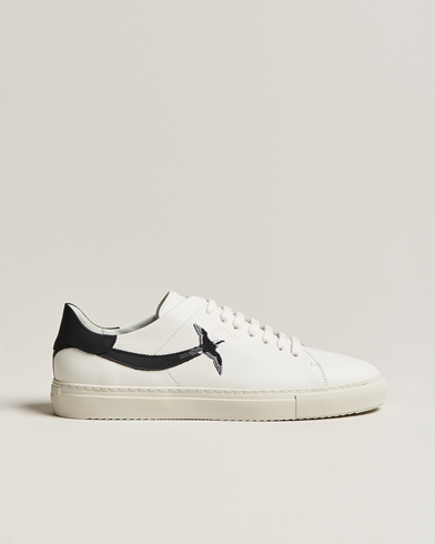 Men | Shoes | Axel Arigato | Clean 90 Striped Bee Bird Sneaker White/Black