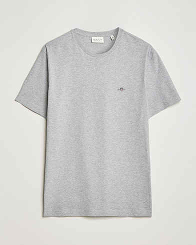 Men | What's new | GANT | The Original Solid T-Shirt Grey Melange
