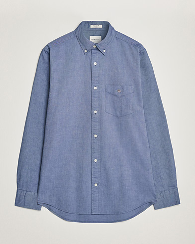 Men |  | GANT | Regular Fit Oxford Shirt Persian Blue
