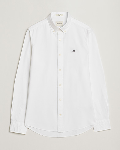 Men | What's new | GANT | Slim Fit Oxford Shirt White