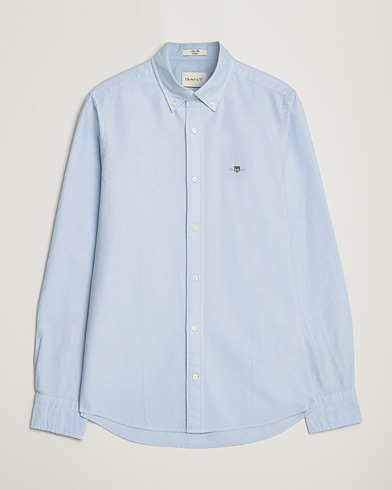 Men | What's new | GANT | Slim Fit Oxford Shirt Light Blue