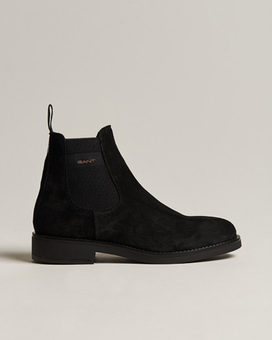 Men | Sale shoes | GANT | Prepdale Suede Chelsea Boot Black