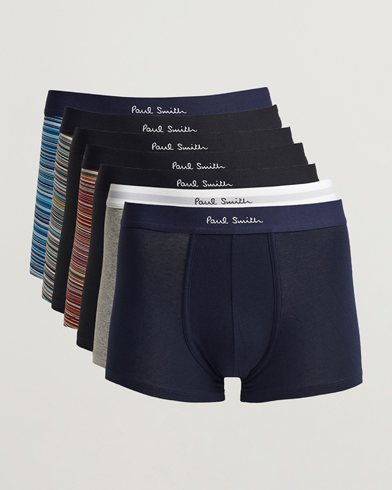 Men | Underwear | Paul Smith | 7-Pack Trunk Multi