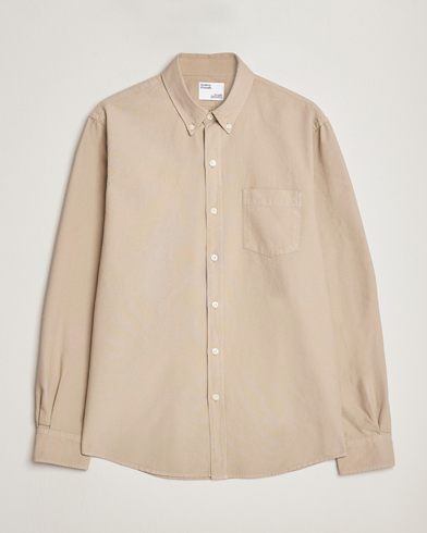 Men |  | Colorful Standard | Classic Organic Oxford Button Down Shirt Oyster Grey
