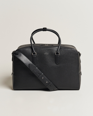 Men |  | Smythson | Ludlow Soft Travel Bag Black