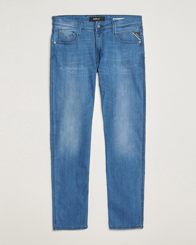 Men | Replay | Replay | Anbass Powerstretch Jeans Dark Blue