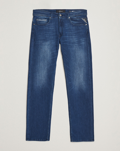 Men |  | Replay | Grover Powerstretch Jeans Medium Blue