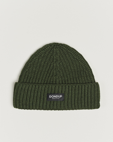 Men |  | Dondup | Ribbed Beanie Olive Green