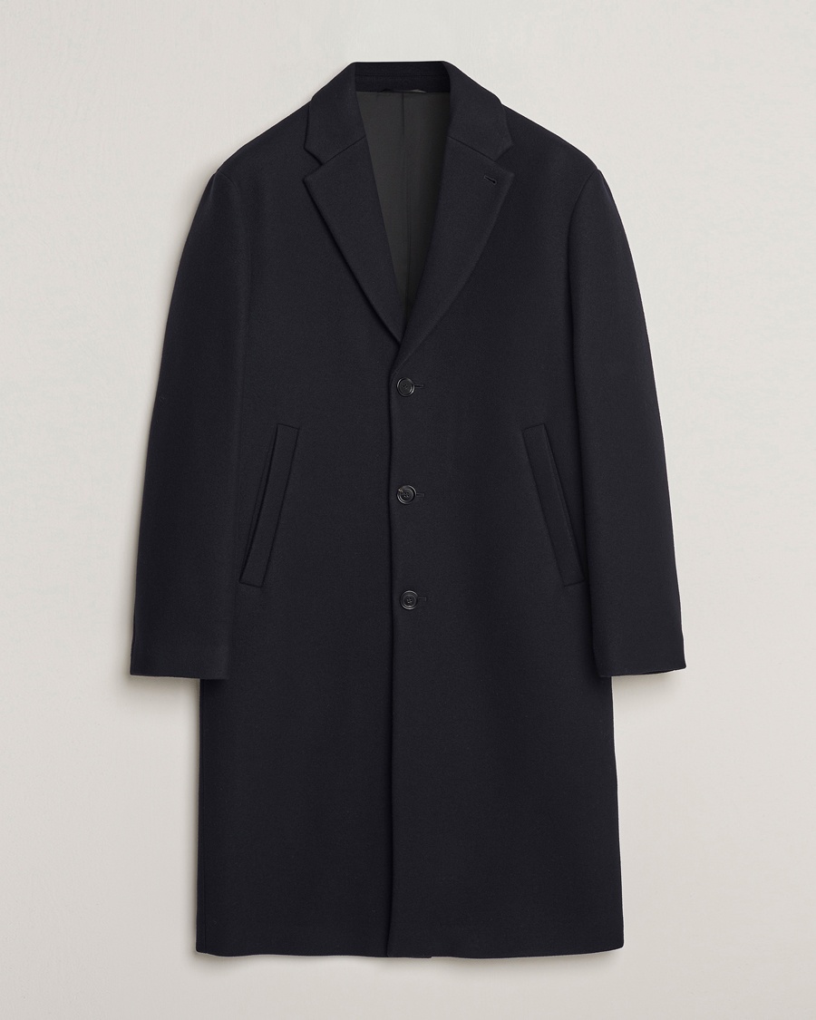 Filippa K London Wool Coat Navy – Blue