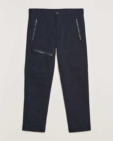 Men | Functional Trousers | Moncler | Technical Zip Trousers Navy