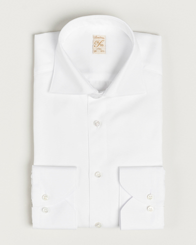 Men |  | Stenströms | 1899 Slim Cotton Royal Oxford Shirt White
