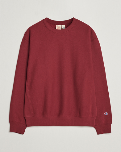 Men | Sweaters & Knitwear | Champion | Reverse Weave Soft Fleece Sweatshirt Cabernet