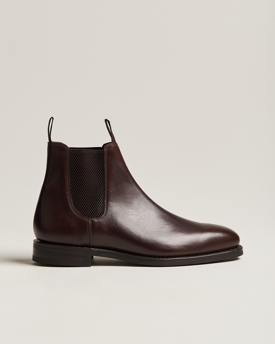 Loake 1880 Emsworth Chelsea Boot Dark Brown Leather – Brown