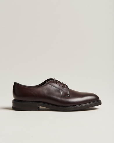 Men | Shoes | Loake 1880 | Leyburn Derby Dark Brown Oiled