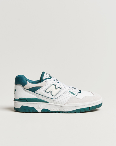 Men | New Balance | New Balance | 550 Sneakers White/Green