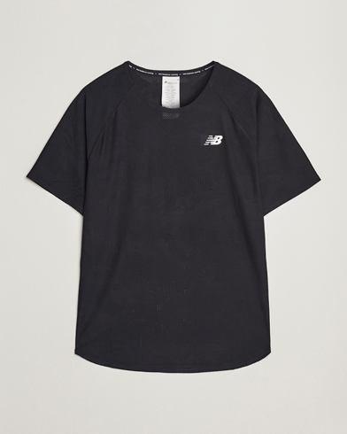 Men | T-Shirts | New Balance Running | Q Speed Jacquard T-Shirt Black