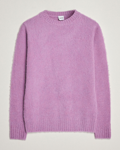 Men |  | Aspesi | Brushed Shetland Sweater Purple
