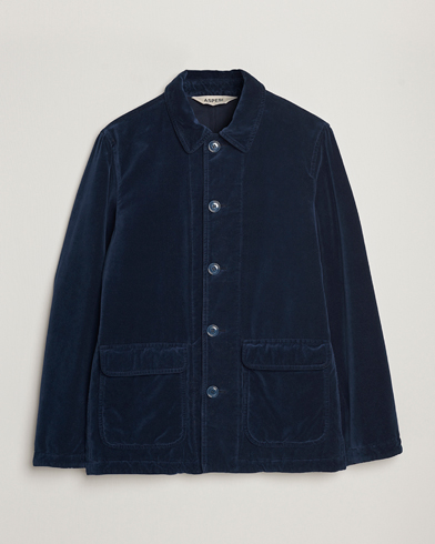 Men | Contemporary jackets | Aspesi | Tadao Corduroy Jacket Navy