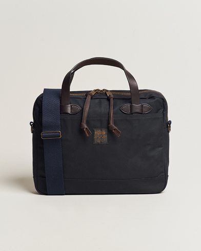 Men |  | Filson | Tin Cloth Compact Briefcase Navy