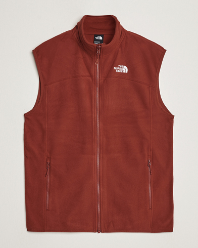 Men | Fleece Sweaters | The North Face | 100 Glacier Vest Brandy Brown