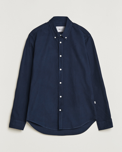 Men |  | NN07 | Arne Button Down Oxford Shirt Navy Blue