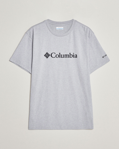 Men | Columbia | Columbia | Organic Cotton Basic Logo T-Shirt Grey Heather