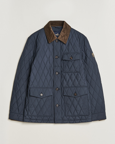 Men |  | Morris | Thornhill Quilted Jacket Navy
