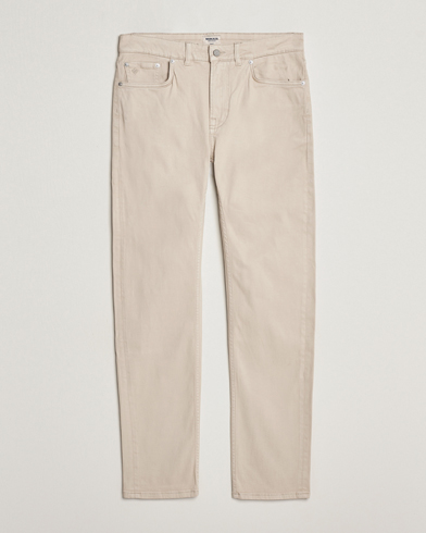 Men | Casual Trousers | Morris | James Brushed 5-Pocket Pant Khaki