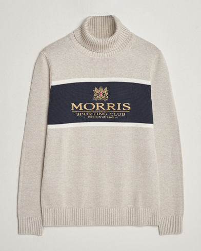 Men |  | Morris | Trevor Logo Rollneck Khaki