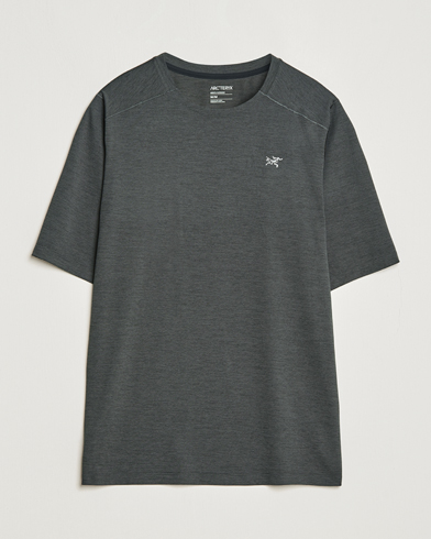 Men | Short Sleeve T-shirts | Arc'teryx | Cormac Crew Neck T-Shirt Black Heather