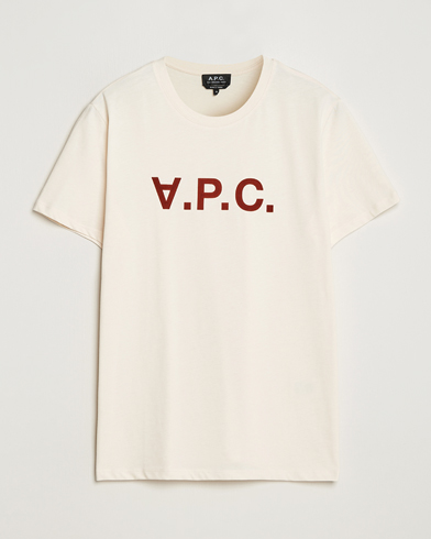 Men | Short Sleeve T-shirts | A.P.C. | VPC T-Shirt Off White