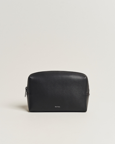 Men | Bags | Paul Smith | Leather Washbag Black
