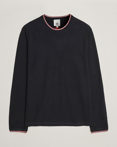 Men | Sale: 50% Off | Paul Smith | Merino Wool Knitted Crew Neck Sweater Black