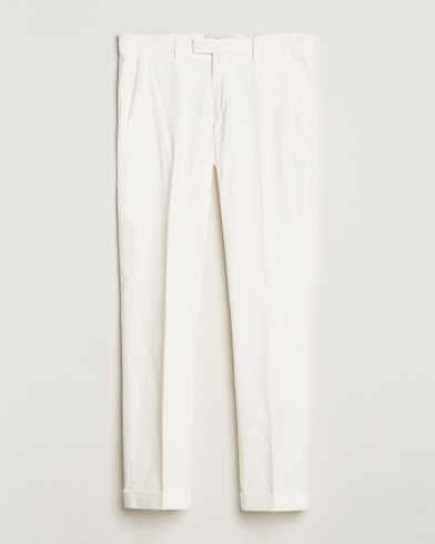 Men |  | Briglia 1949 | Slim Fit Cotton Stretch Chino Off White