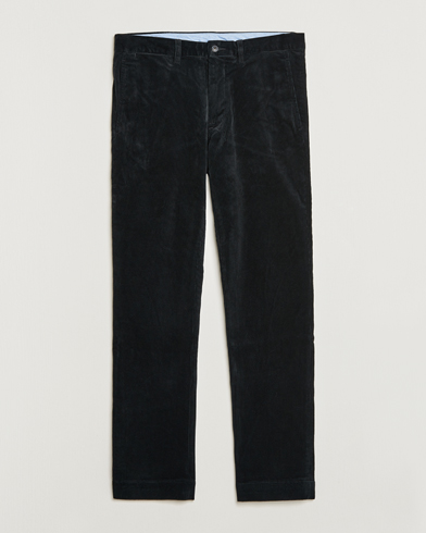 Men | Corduroy Trousers | Polo Ralph Lauren | Bedford Slim Fit Corduroy Trousers Black