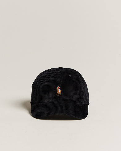 Men | Hats & Caps | Polo Ralph Lauren | Corduroy Cap Black