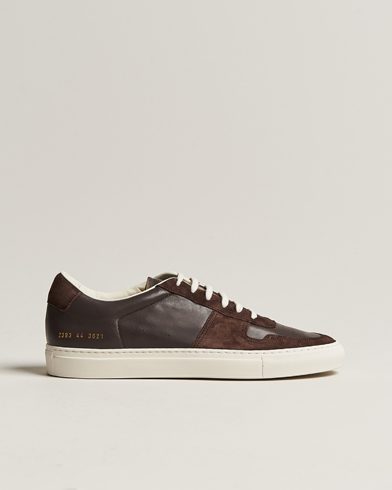 Men | Common Projects | Common Projects | B Ball Duo Sneaker Dark Brown