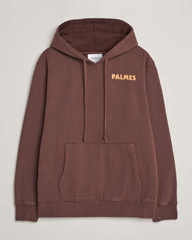 Men | Palmes | Palmes | Bloody Hooded Sweatshirt Brown