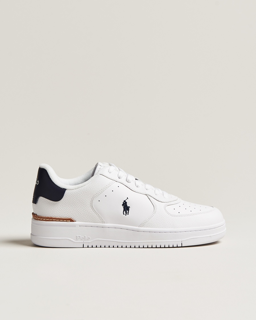 Polo Ralph Lauren Masters Court Sneakers White/Navy – White