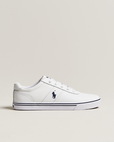 Men |  | Polo Ralph Lauren | Hanford Leather Sneaker Pure White