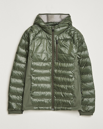 Men |  | RLX Ralph Lauren | Hooded Down Jacket Fossil Green