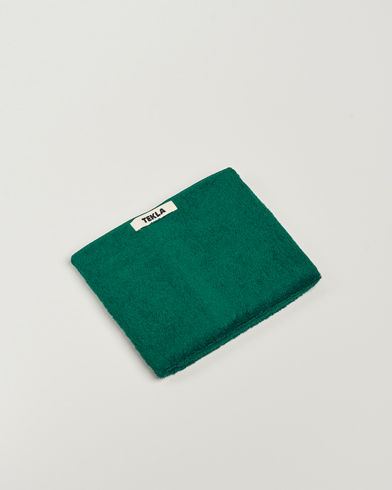 Men |  | Tekla | Organic Terry Hand Towel Teal Green