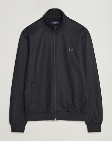 Men | Fred Perry | Fred Perry | Track Jacket Black
