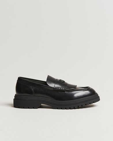 Men | Fred Perry | Fred Perry | FP Leather Loafer Black