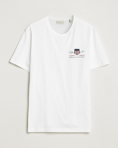 Men | Sale: 20% Off | GANT | Archive Shield Small Logo T-Shirt White